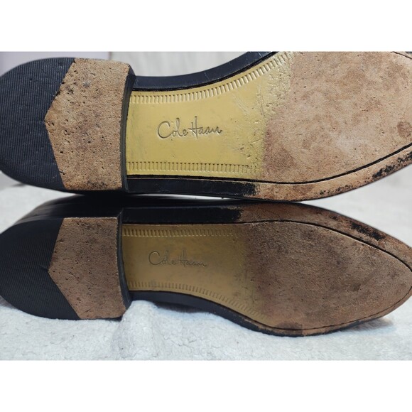 Cole Haan Cap Toe Oxford Dress Shoes Men’s 10 Burgundy Brown Leather Lace Up main image 6